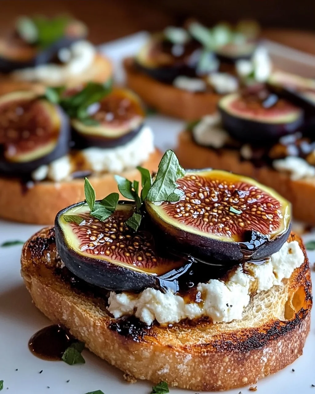 Balsamico Ofenfeigen Crostinis: Ein Hochgenuss für jeden Anlass