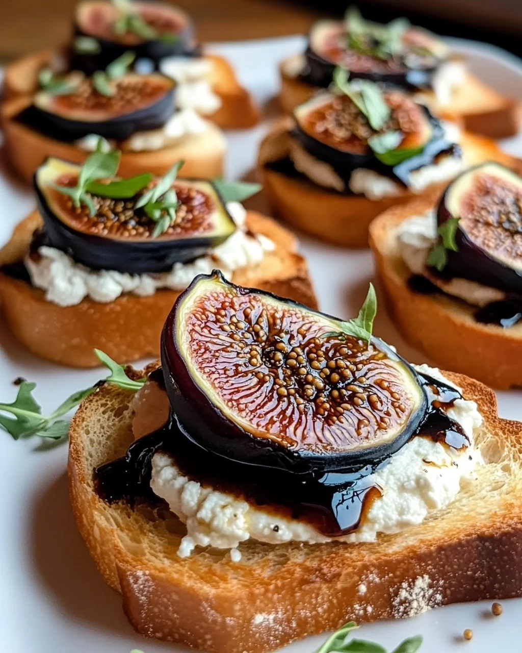 Balsamico Ofenfeigen Crostinis: Ein Hochgenuss für jeden Anlass