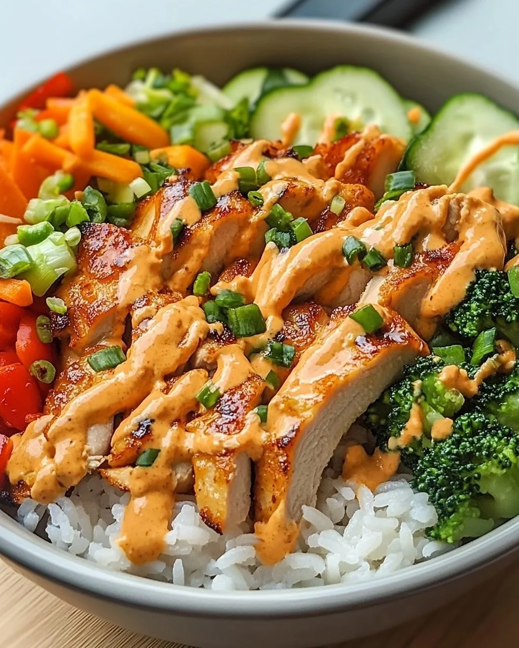 Bang Bang Chicken Bowl: Geschmacksexplosion, einfach kochen!