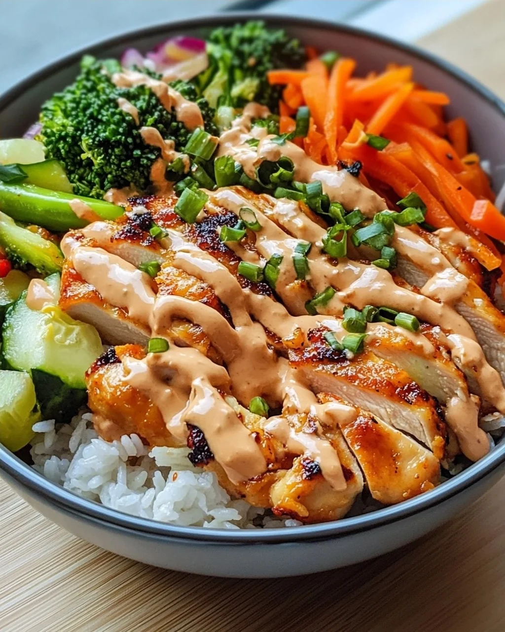 Bang Bang Chicken Bowl: Geschmacksexplosion, einfach kochen!