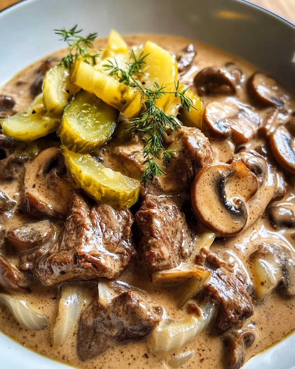 Boeuf Stroganoff