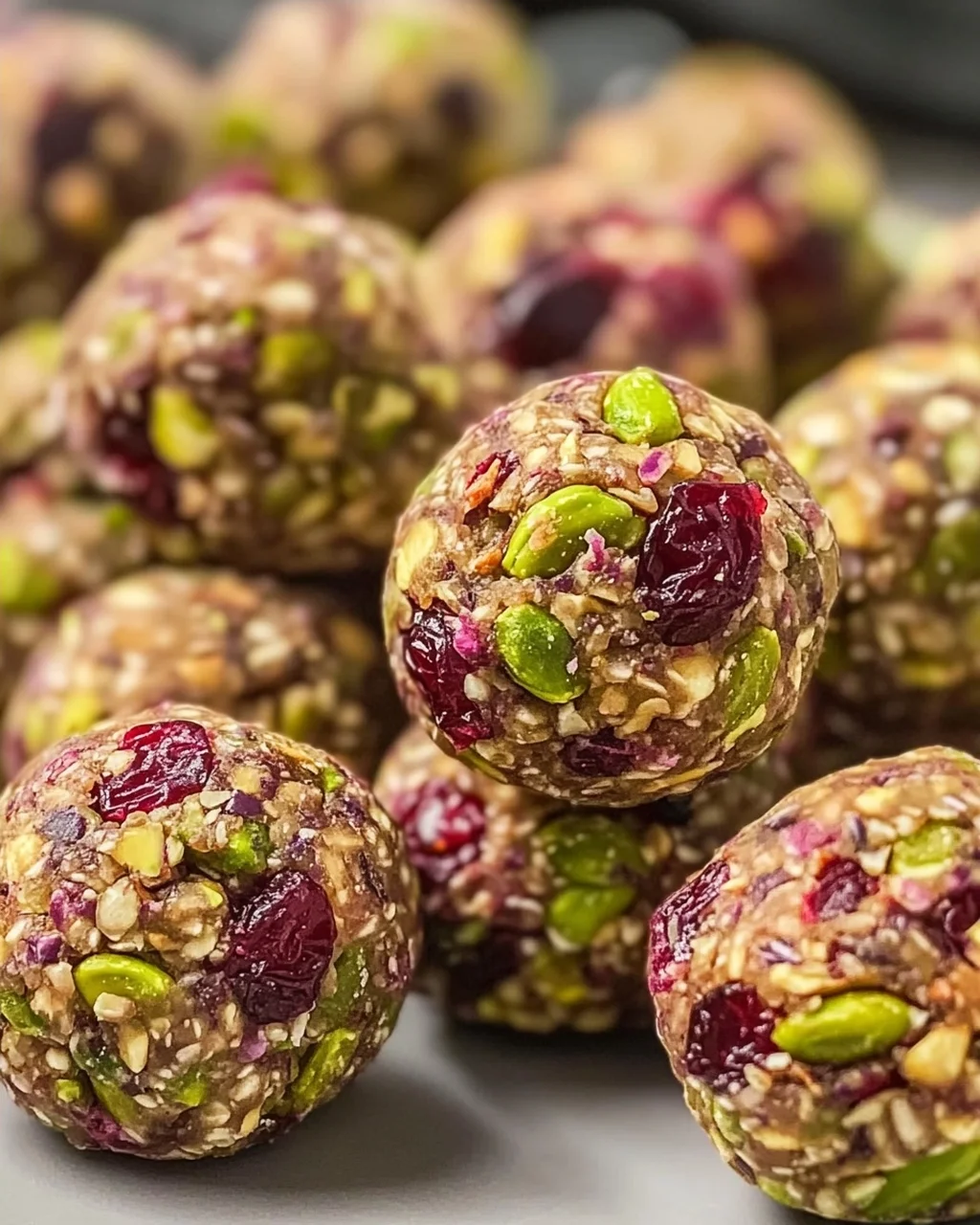 Cranberry Pistachio Protein Bites: Leckere, gesunde Snacks!