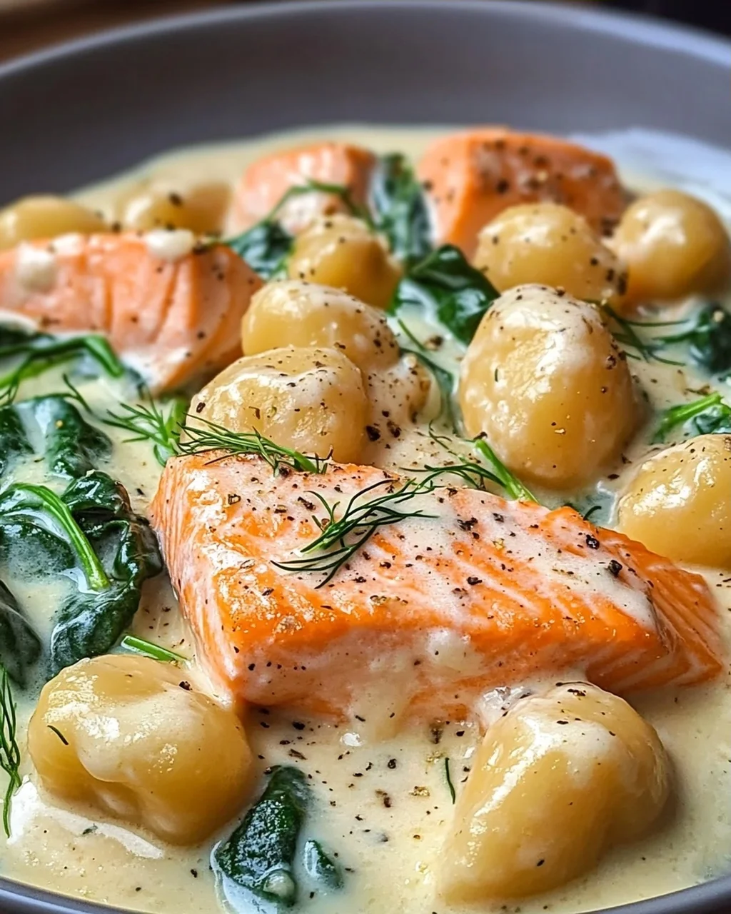 Cremige Lachs Gnocchi – Schnelles & köstliches Rezept!