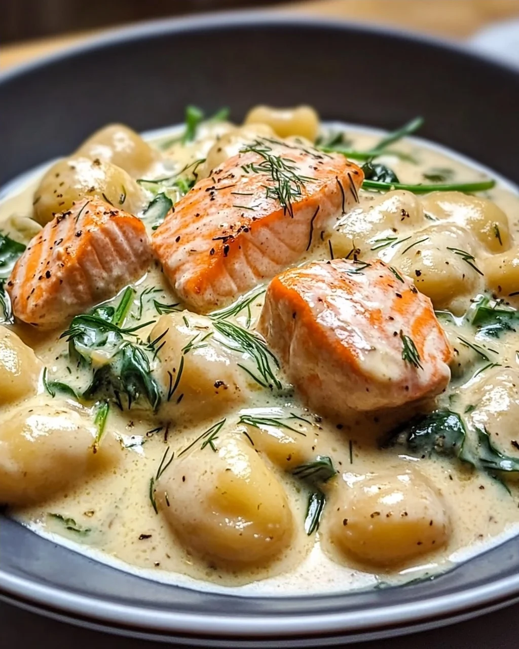 Cremige Lachs Gnocchi – Schnelles & köstliches Rezept!