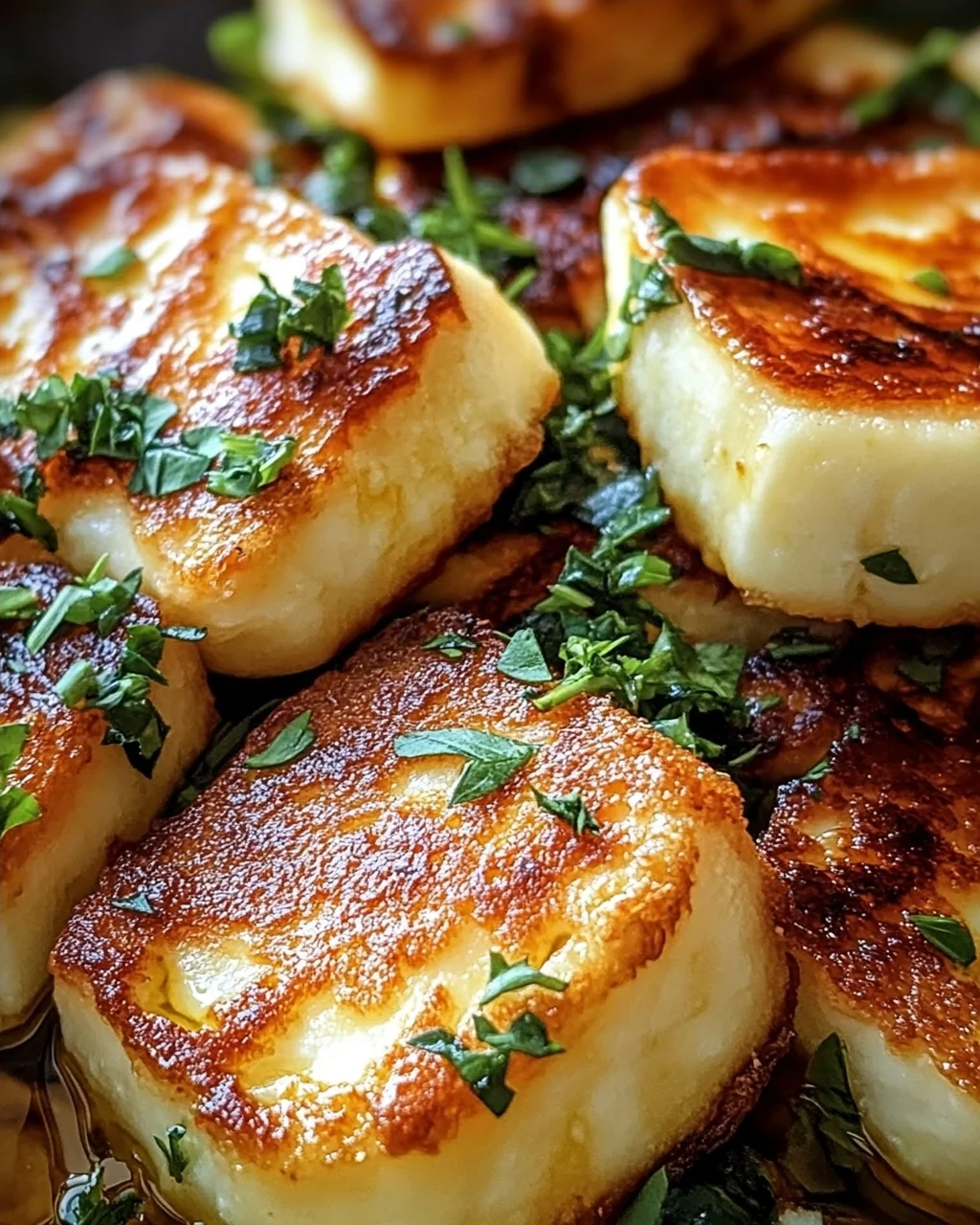 Crispy Pan-Fried Halloumi