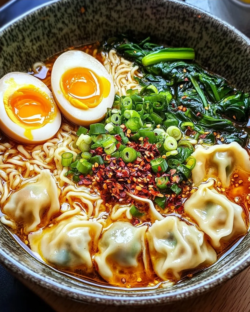 Dumpling Ramen Bowl