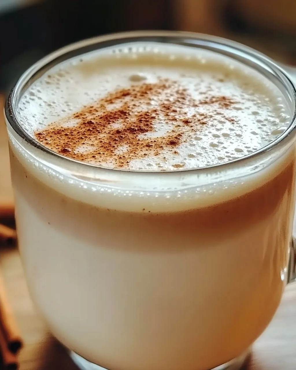 Genieße den perfekten Vanille Zimt Milchtee