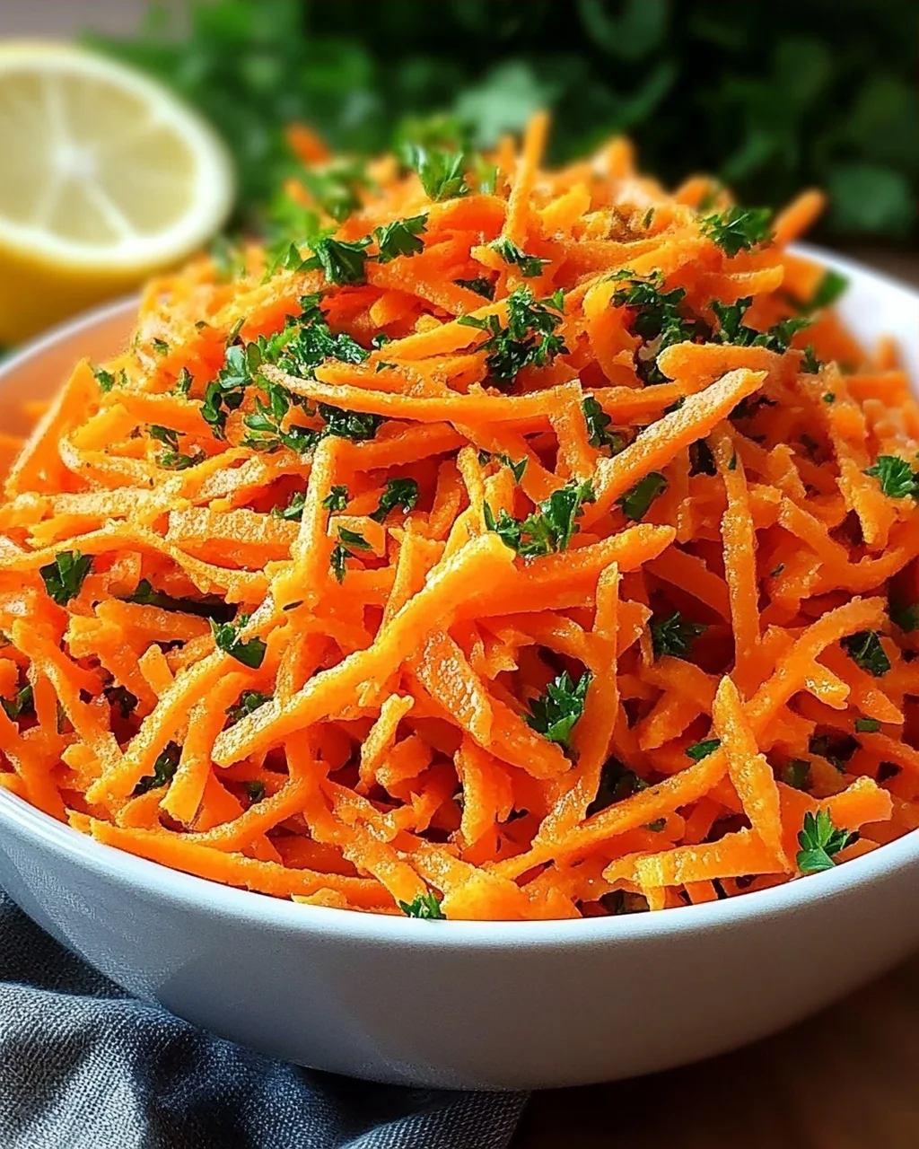 Gesunder Karottensalat