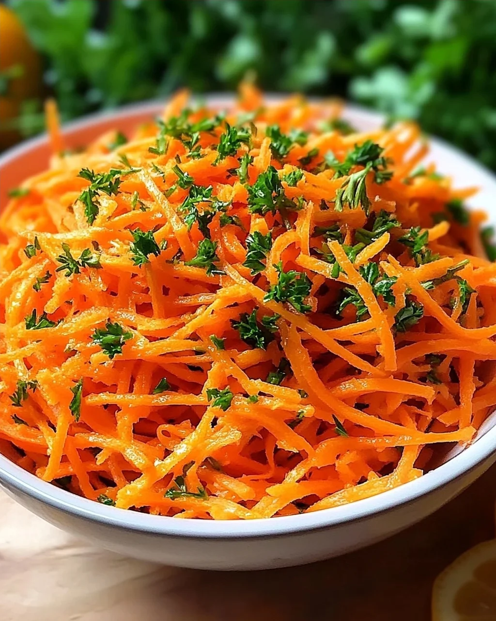 Gesunder Karottensalat