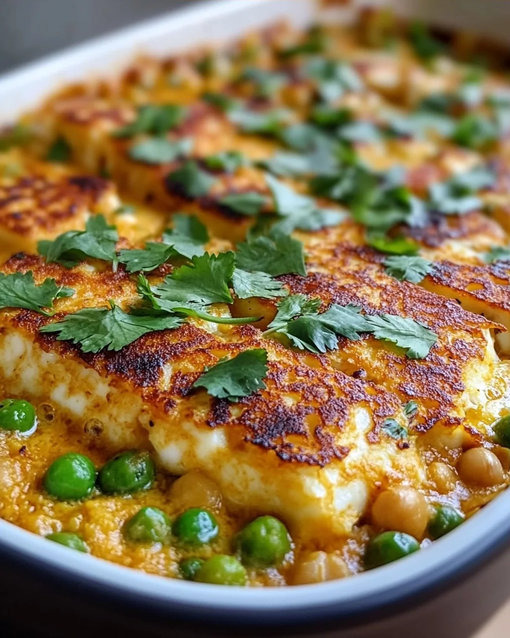 Halloumi Makhani Auflauf