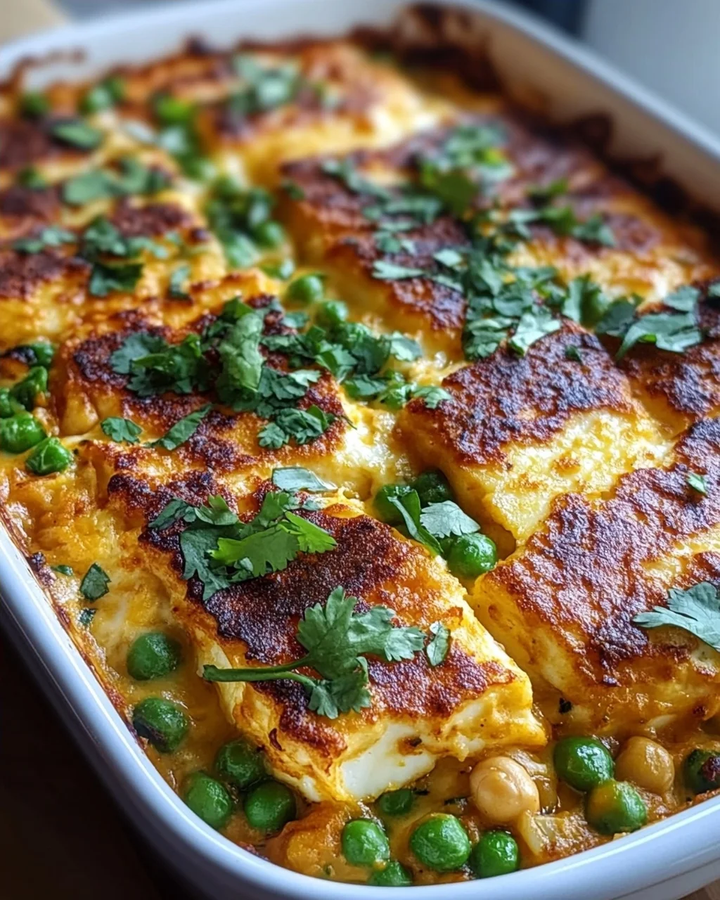 Halloumi Makhani Auflauf