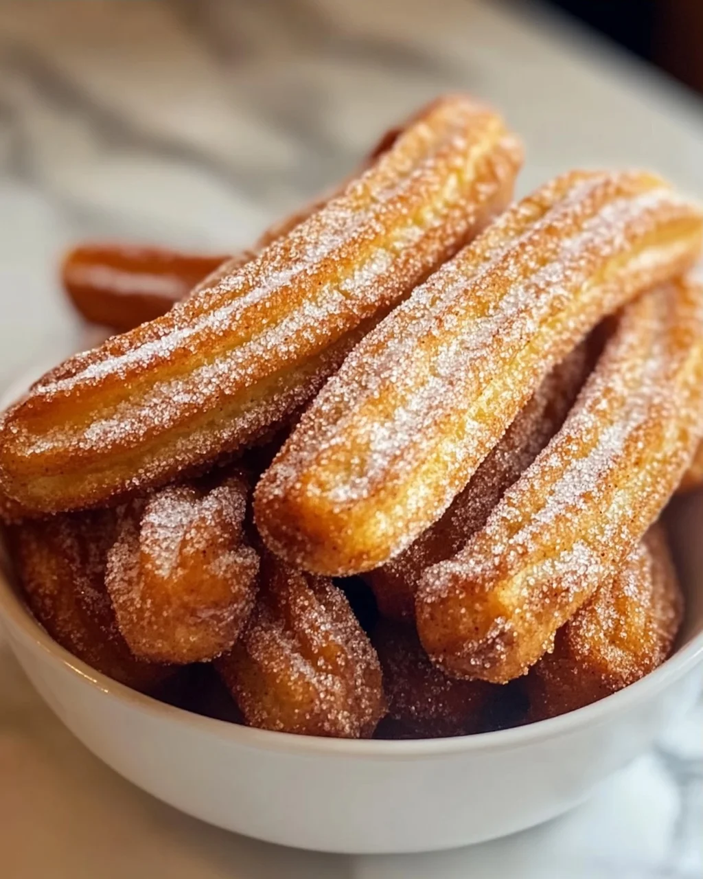Heissluftfritteuse Churros: Schnell, knusprig & kalorienarm