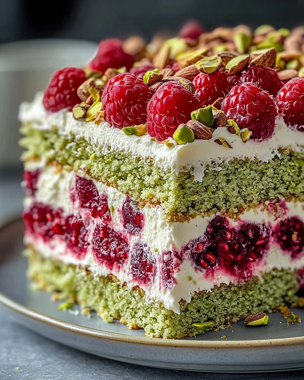 Himmlisches Pistazien-Himbeer-Kuchen Rezept für Genießer
