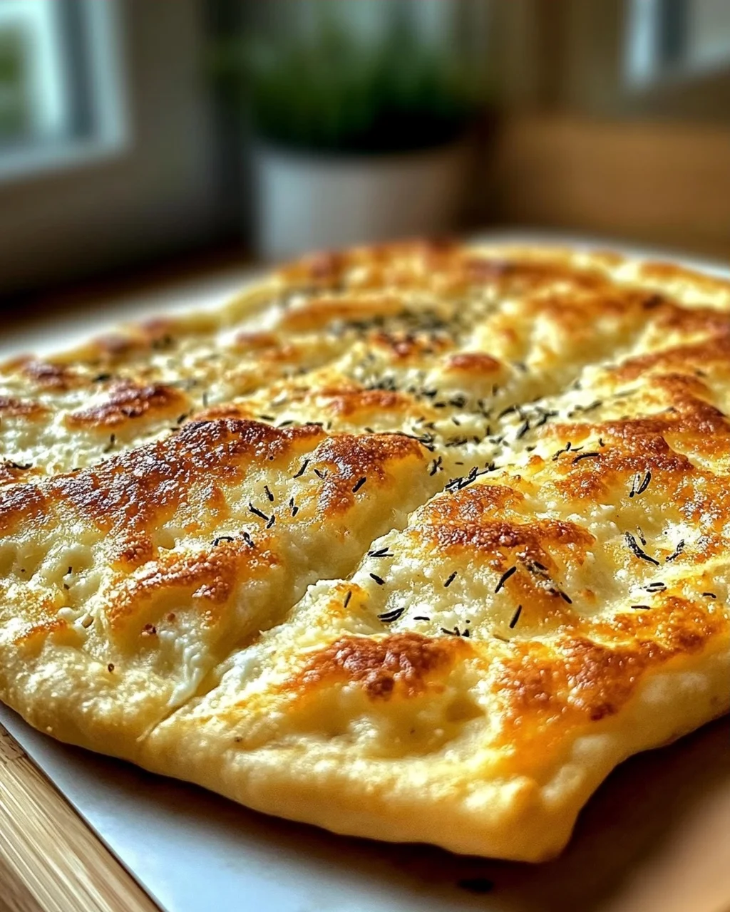 Hüttenkäse Fladenbrot - Glutenfreier Genuss zuhause