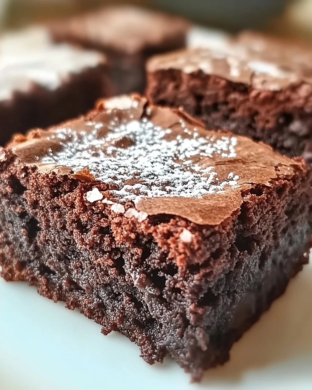 Hüttenkäse Protein Brownies für gesunde Naschkatzen