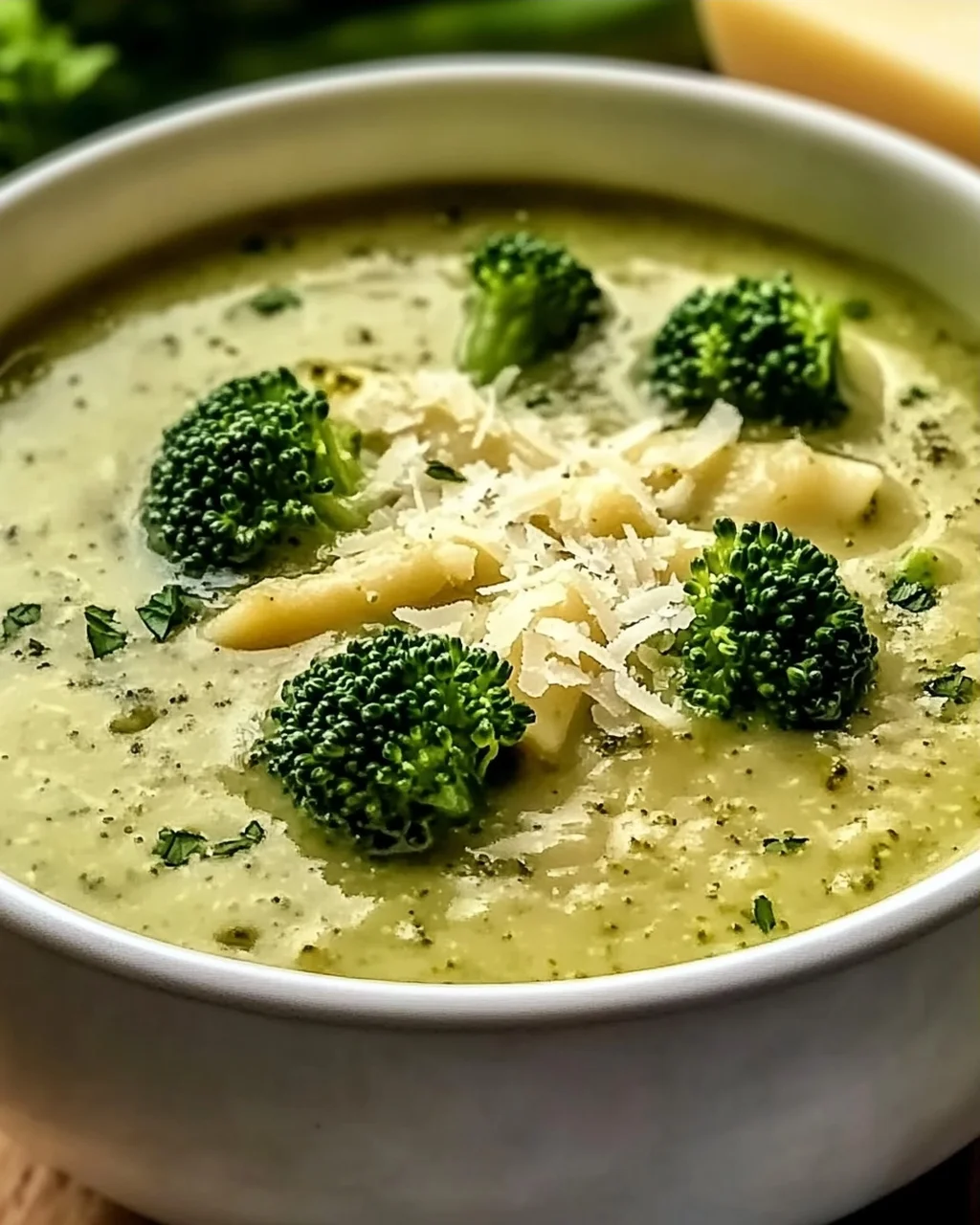 Italienische Brokkolisuppe für gemütliche Abende