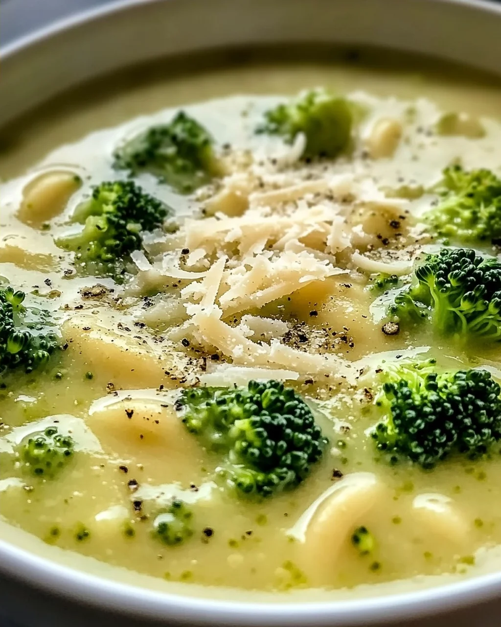 Italienische Brokkolisuppe für gemütliche Abende