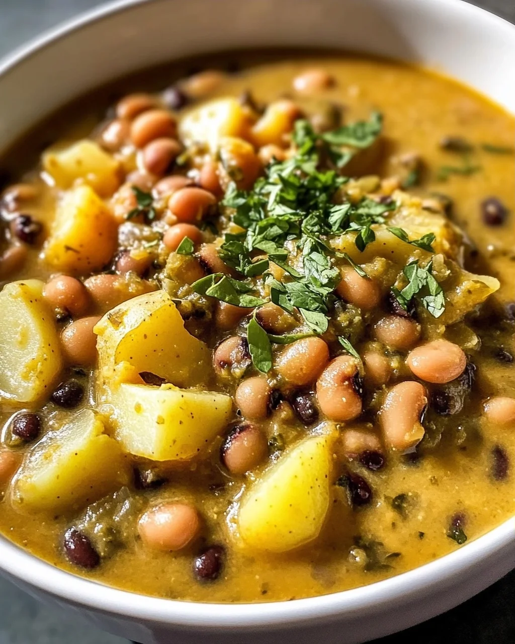 Jamaican Black Eyed Pea Curry