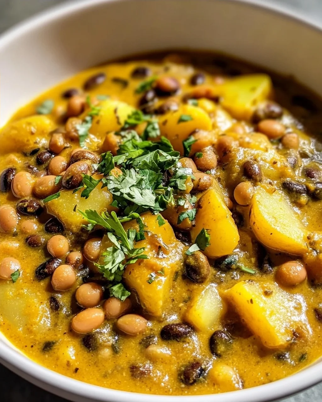 Jamaican Black Eyed Pea Curry