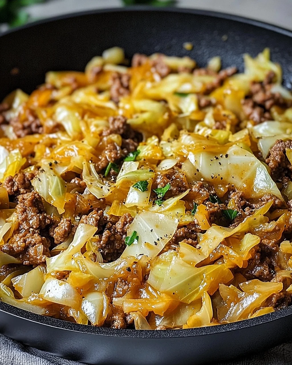 Kohl-Hack-Pfanne - schnell & einfach