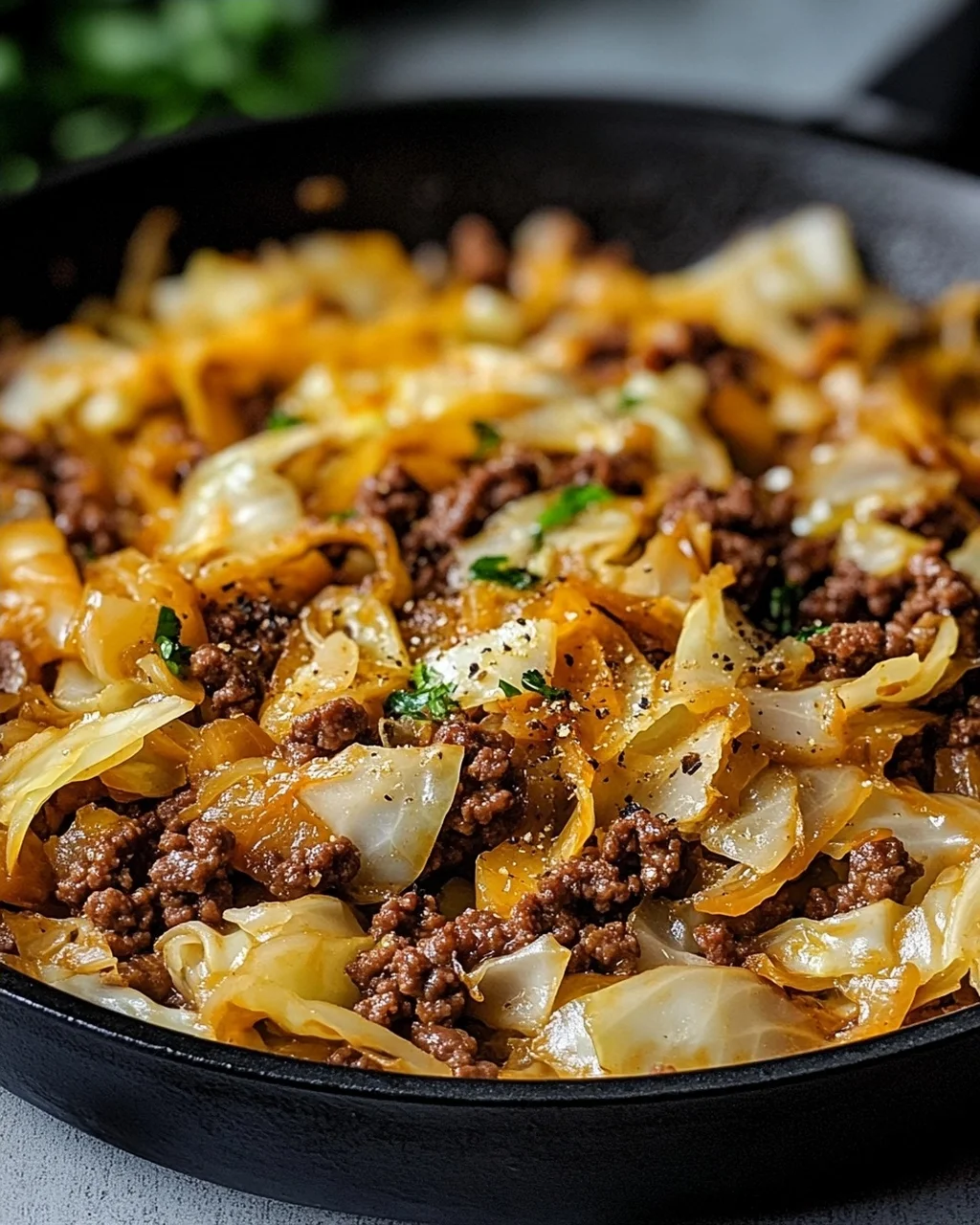 Kohl-Hack-Pfanne - schnell & einfach
