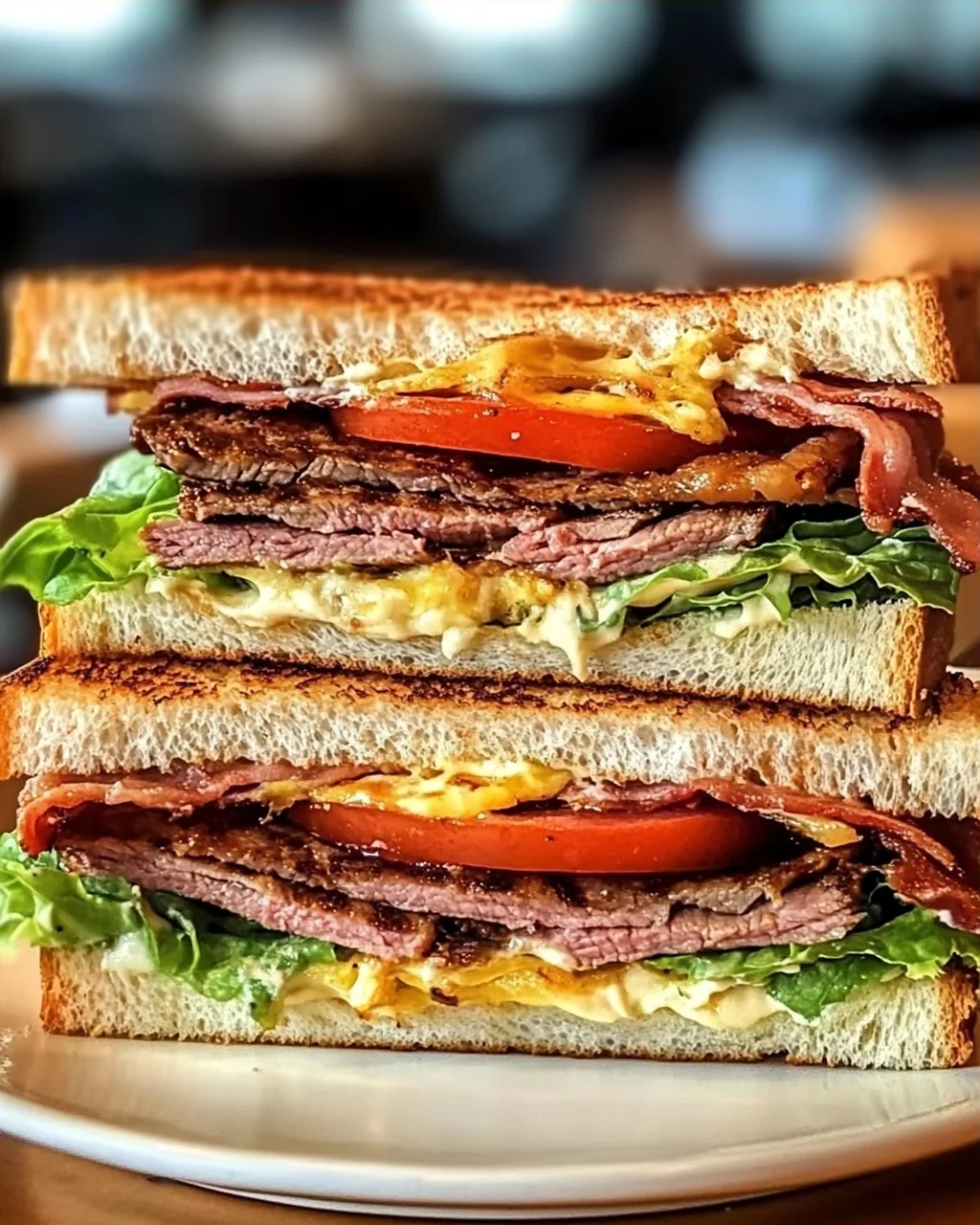 Leckeres Cowboy Club Sandwich: Herzhaft und einfach selbstgemacht!