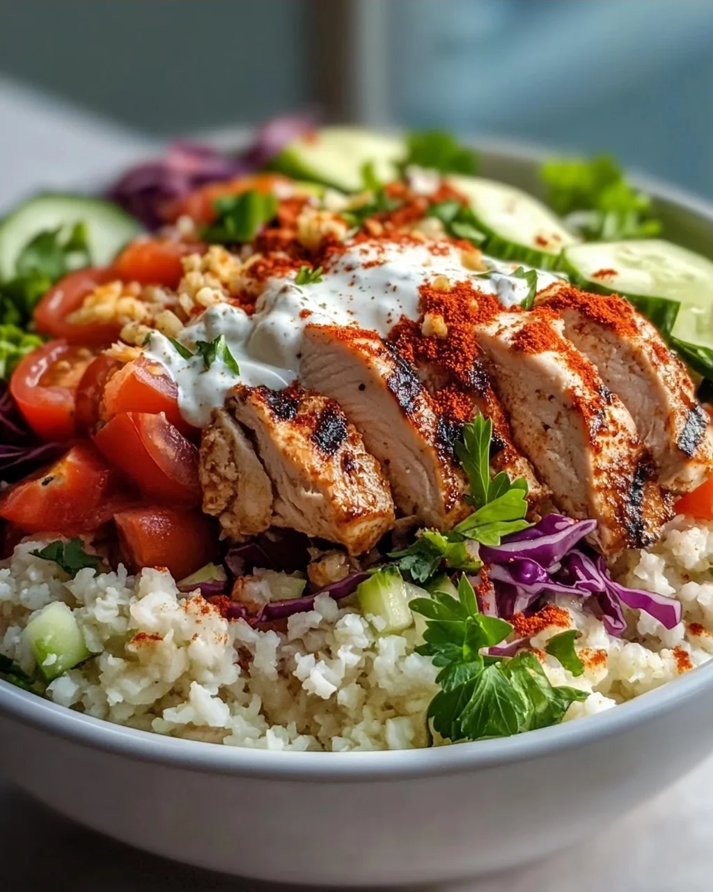 Low Carb Döner Bowl mit Blumenkohlreis – Dein schlanker Genuss