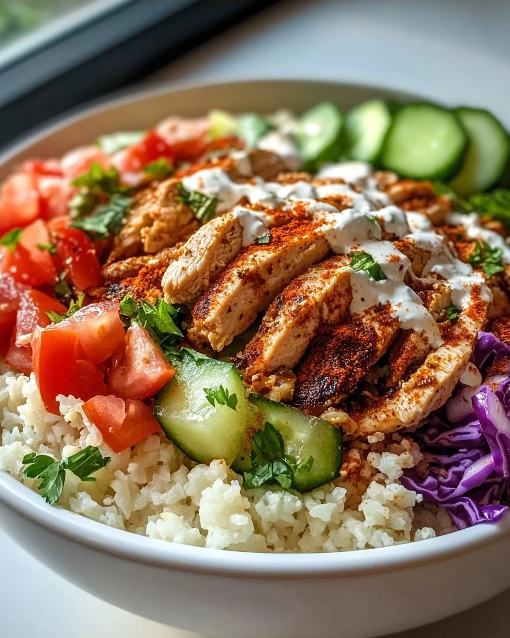 Low Carb Döner Bowl mit Blumenkohlreis – Dein schlanker Genuss