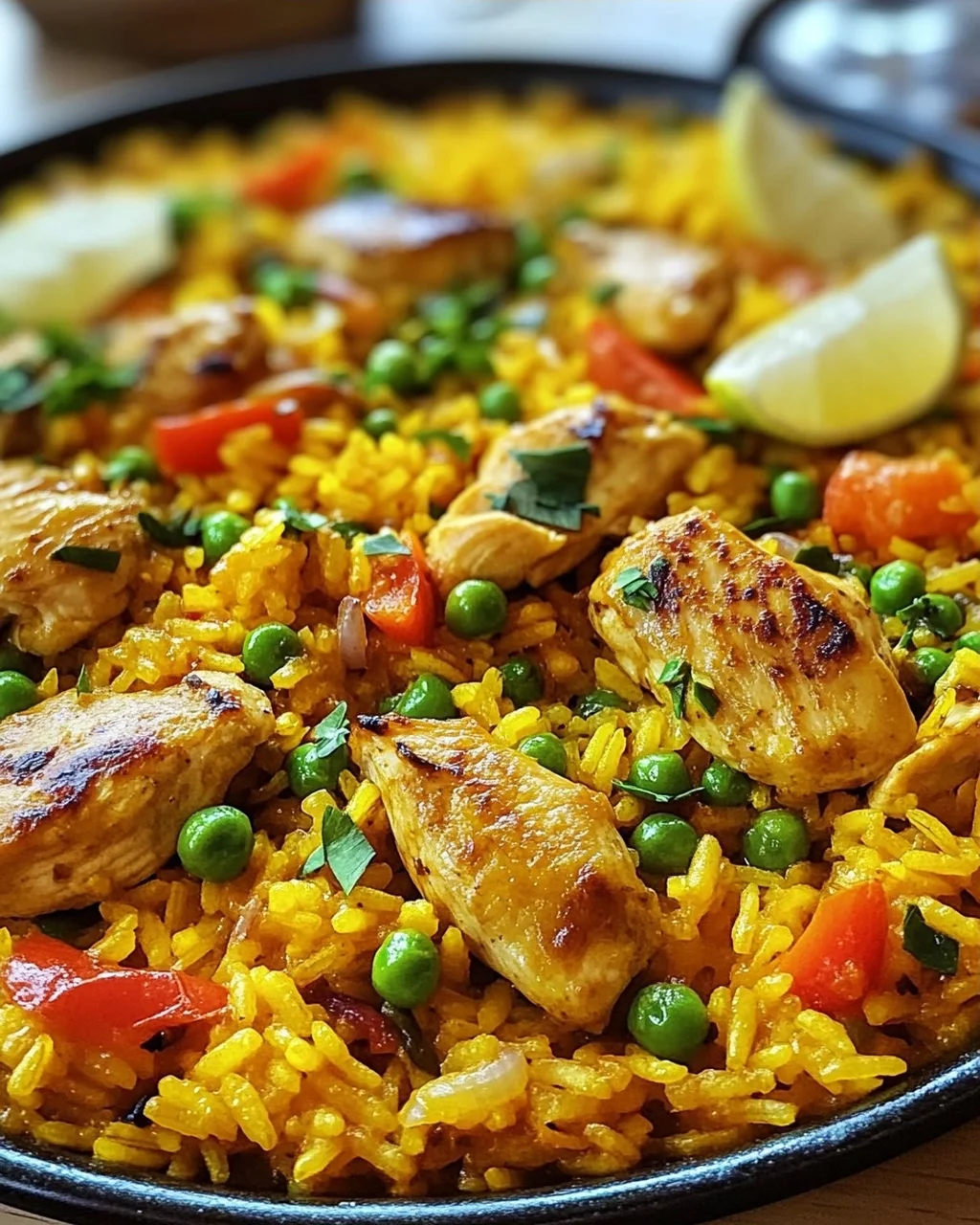 Paella mit Hähnchen