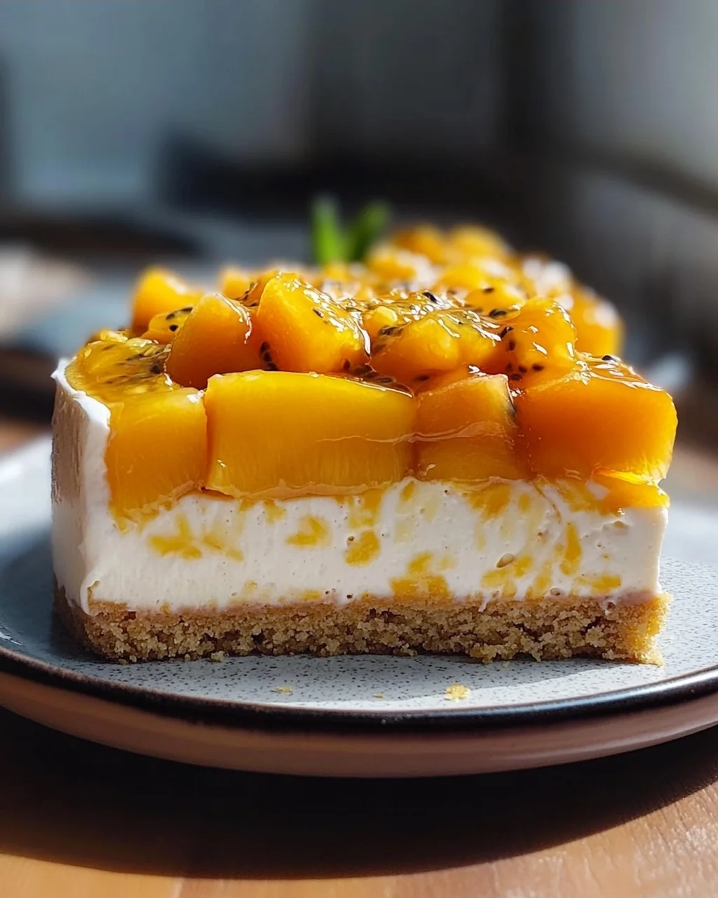 Pfirsich Maracuja Torte ohne Backen