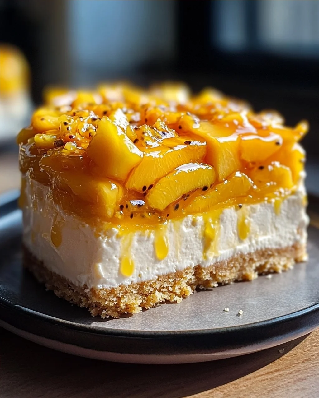 Pfirsich Maracuja Torte ohne Backen
