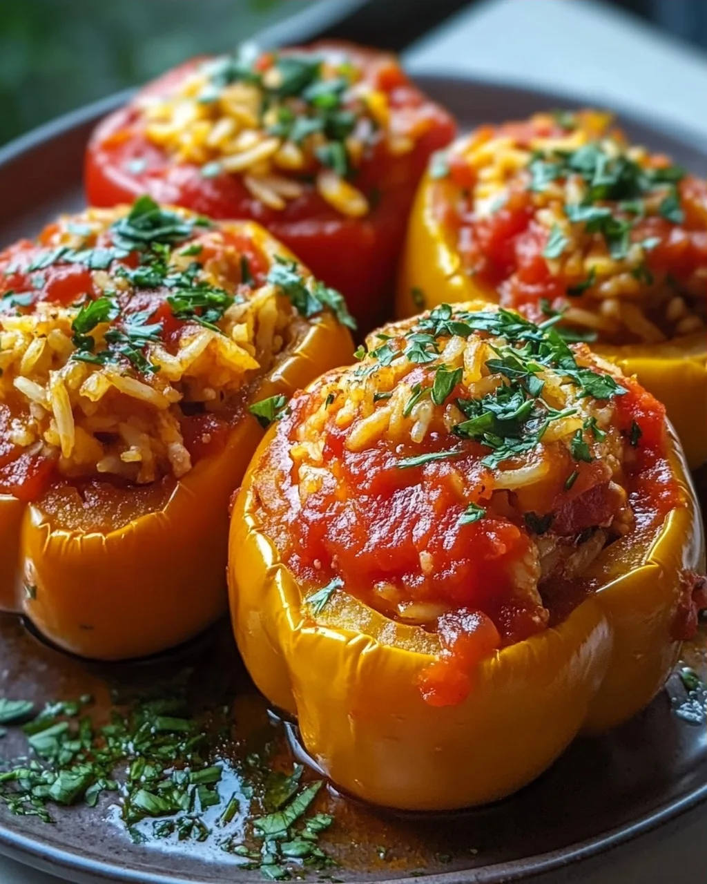 Saftige Hähnchen-Paprika mit Tomatensauce – Einfach Lecker!