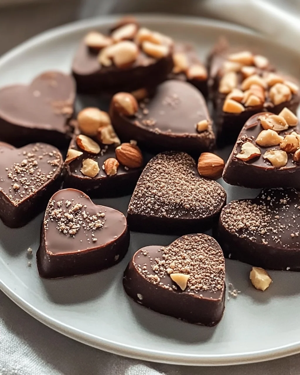 Schoko Nuss Herzen – Leckeres Rezept für Schokoladenliebhaber