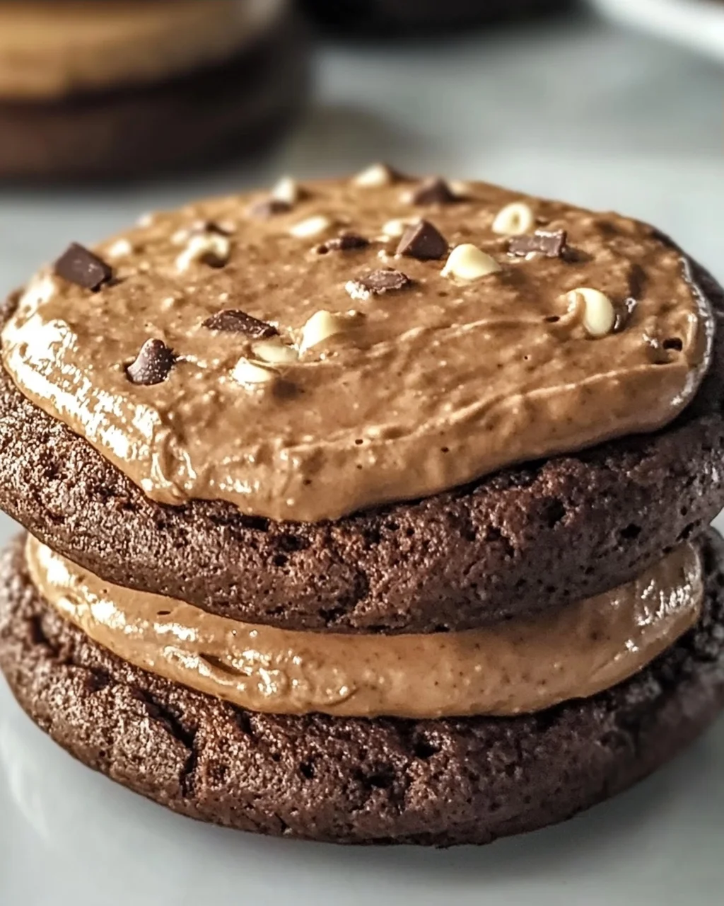 Schokoladenkaffee-Whoopie-Pies für Kaffeeliebhaber