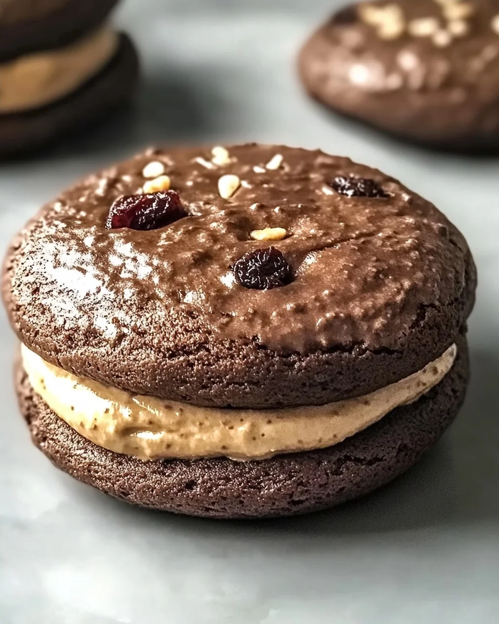 Schokoladenkaffee-Whoopie-Pies für Kaffeeliebhaber