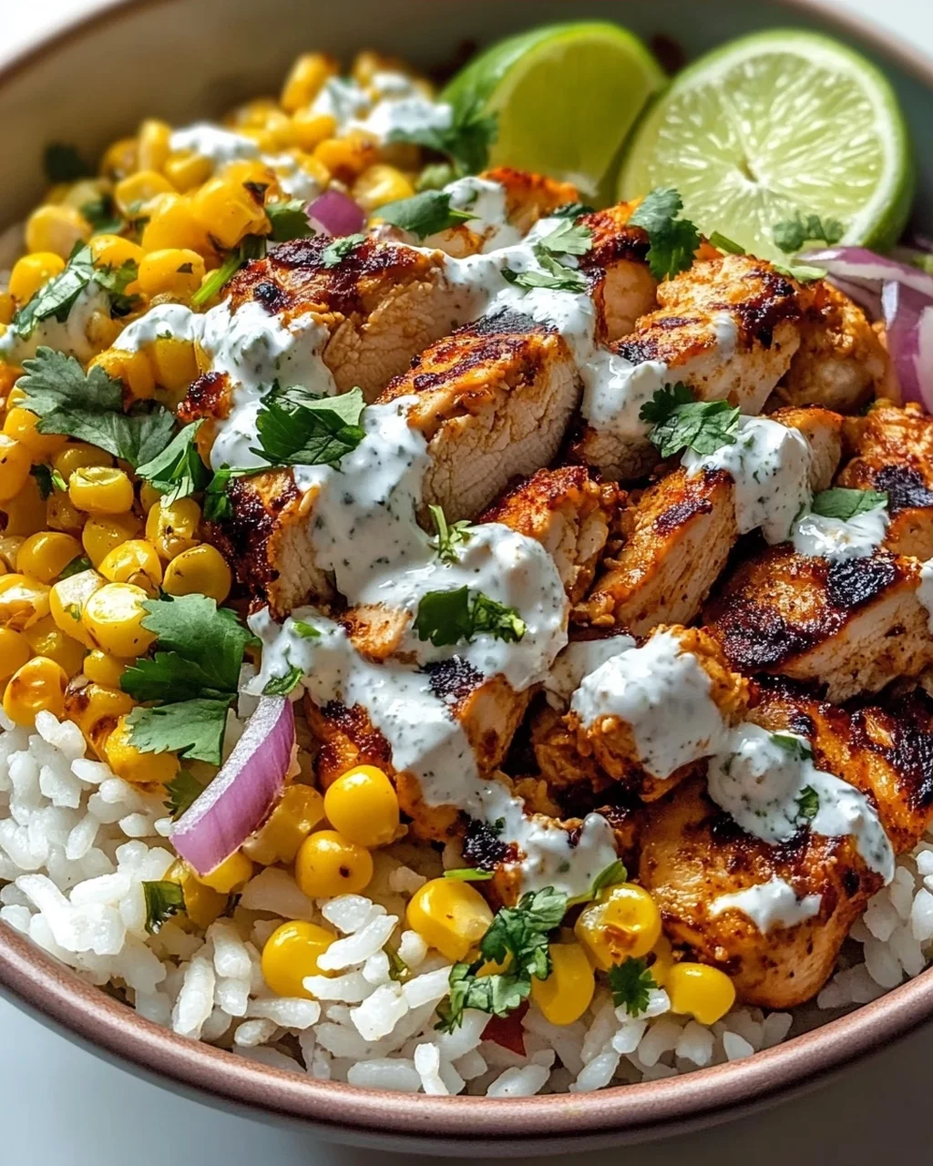 Tasty Street Corn Chicken Bowl