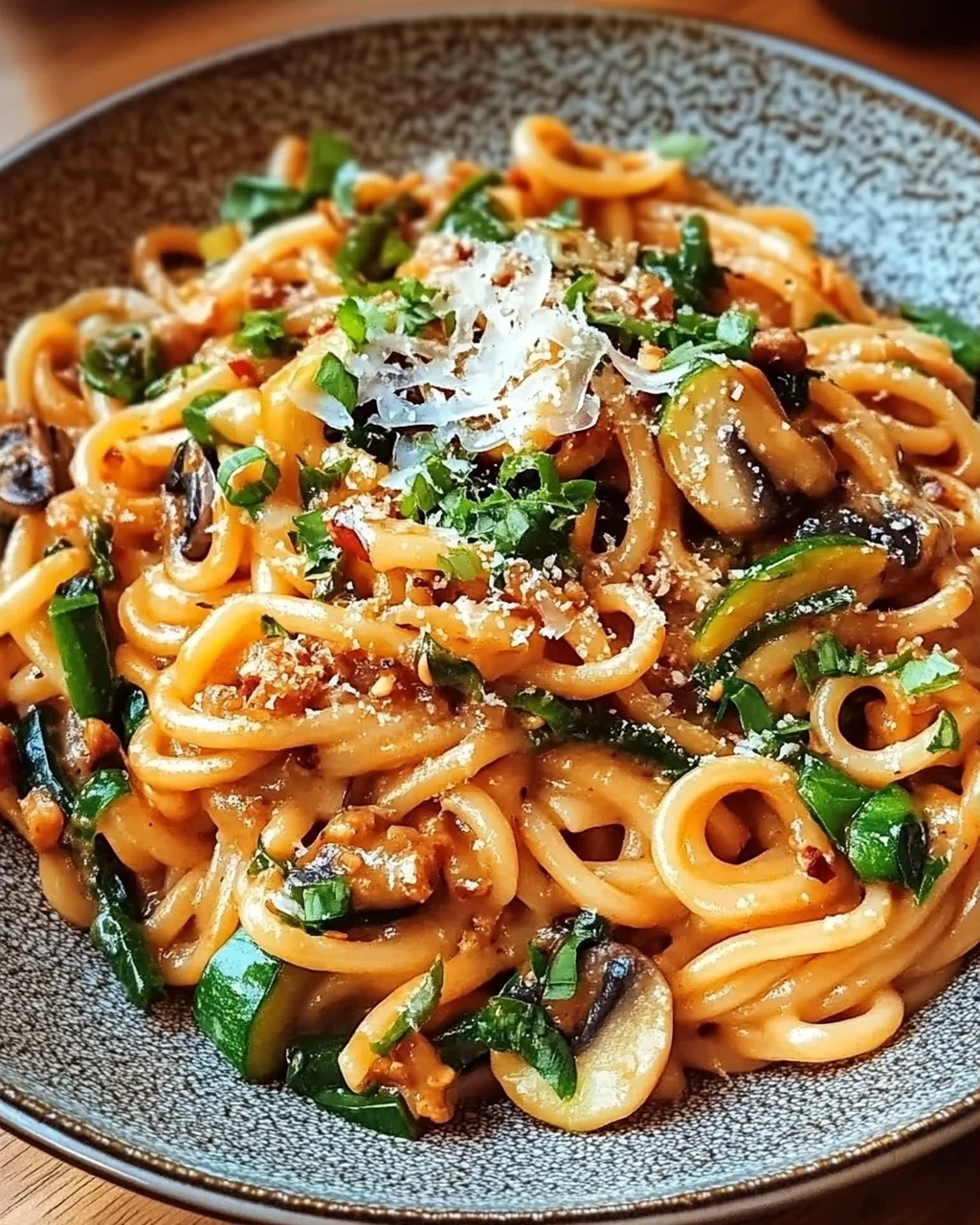 Würzige Miso Pasta