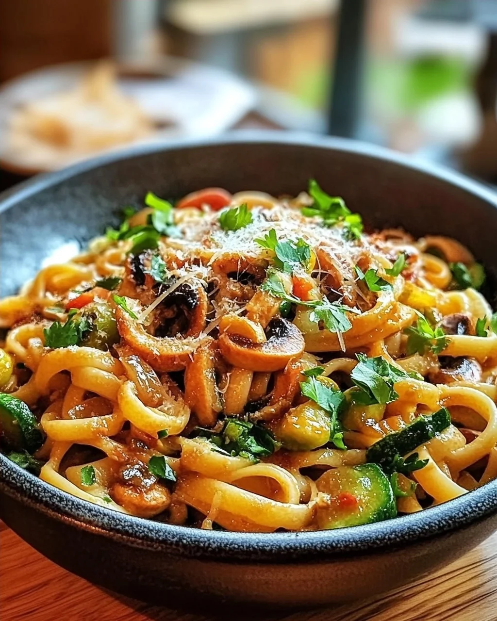 Würzige Miso Pasta