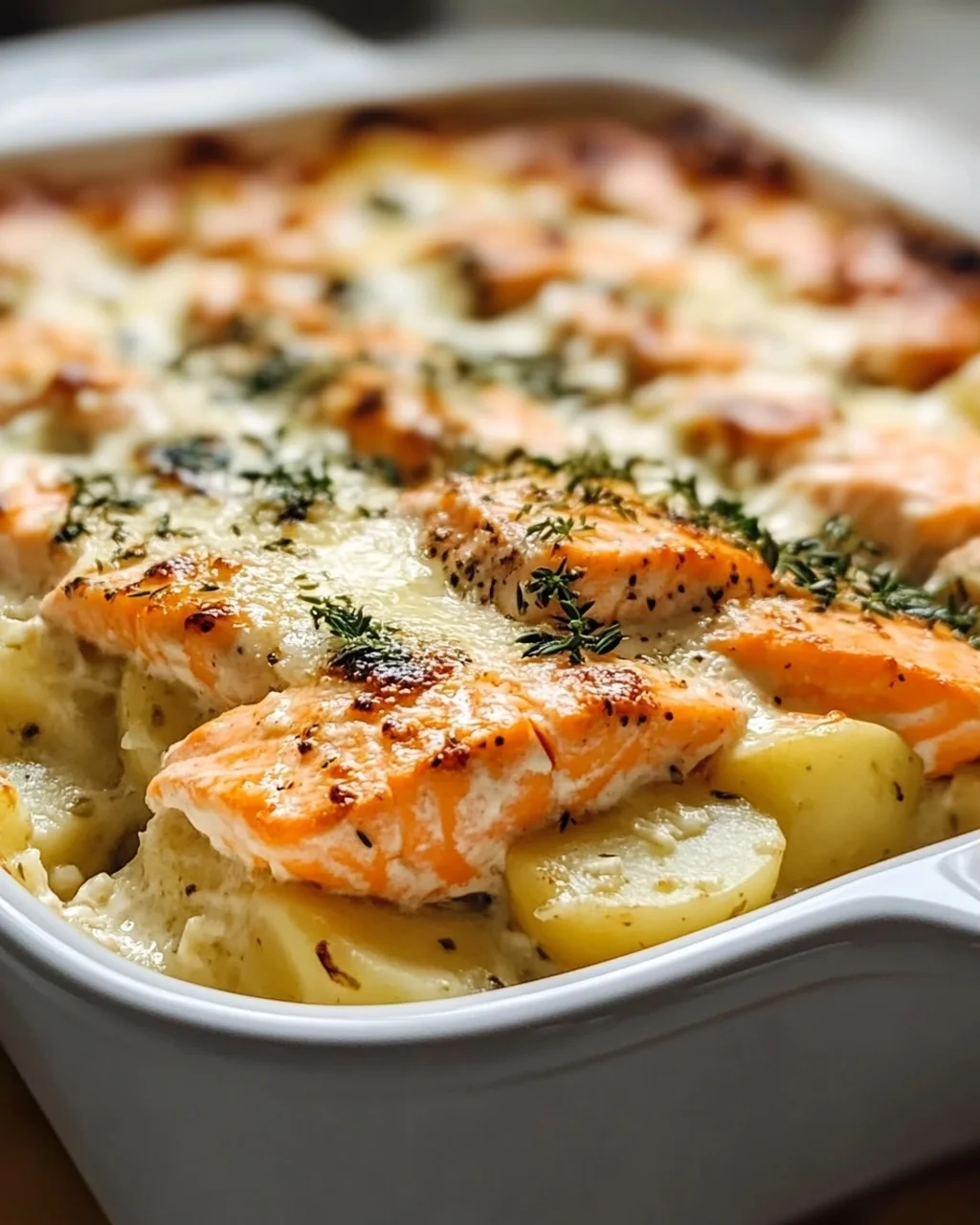 Zarter Lachs Auflauf mit Kartoffeln – Einfach und Lecker!
