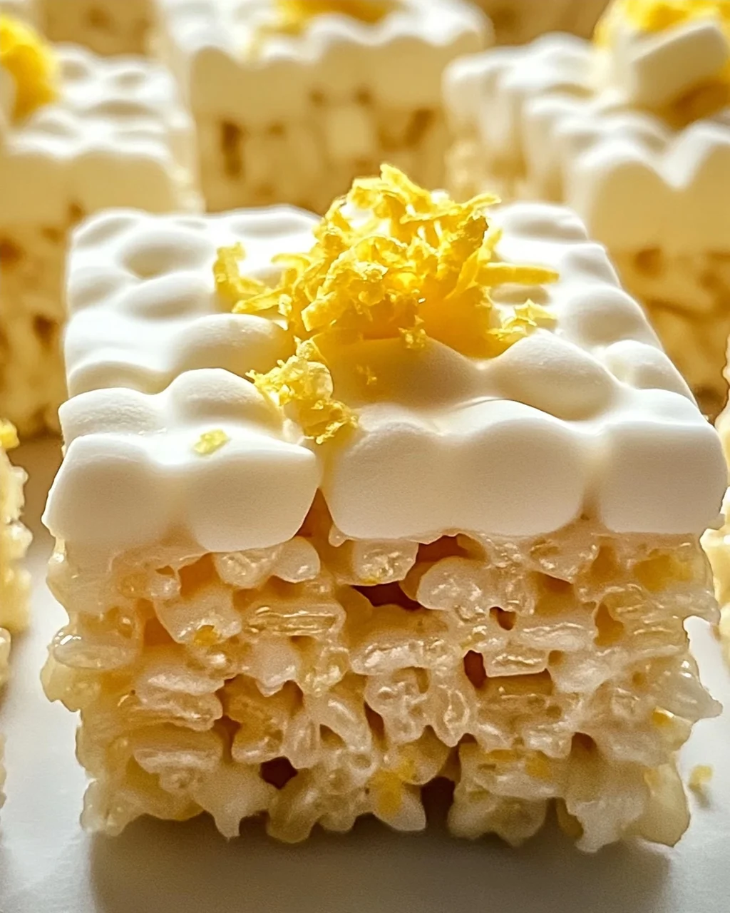 Zitronen Rice Krispy Leckerbissen für jeden Anlass